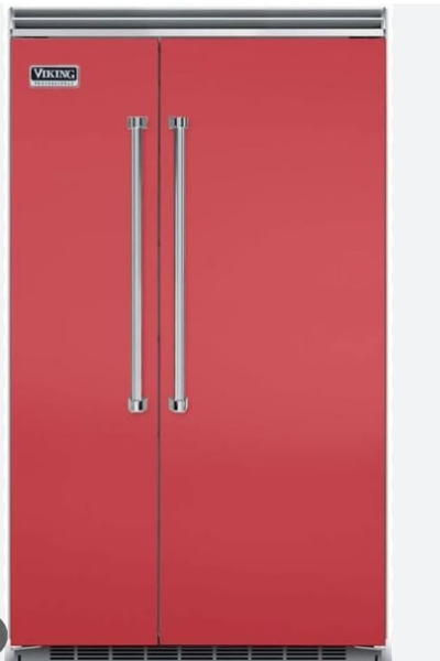 viking side by side  refrigerator