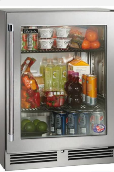 shallow depth undercounter refrigerator